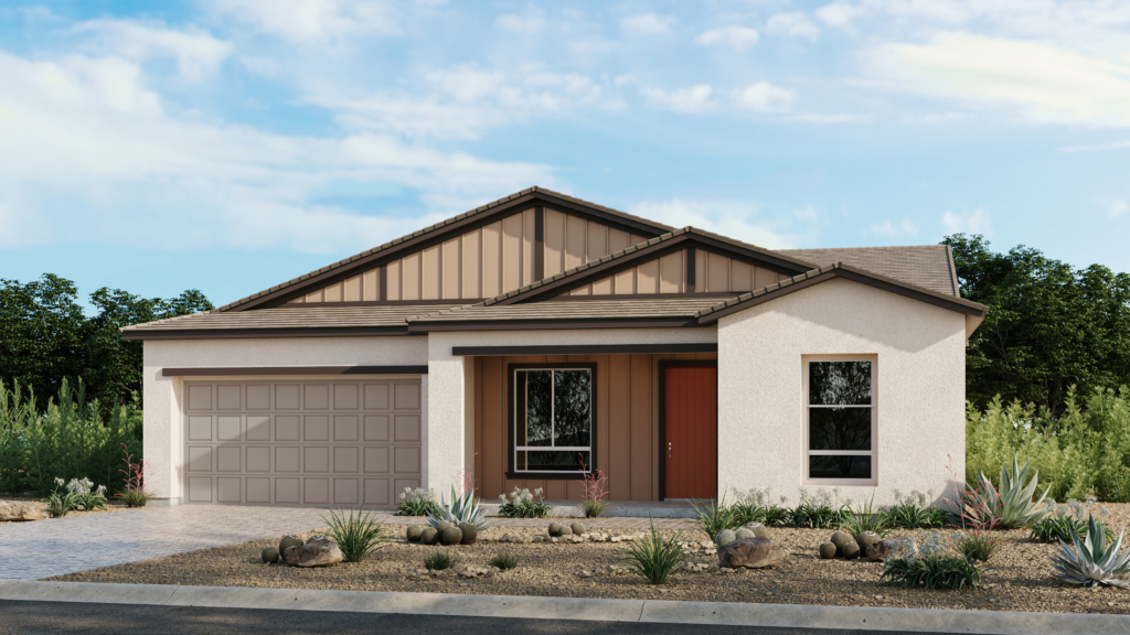 Front Elevation A of Frontier Model at Ashland by Taylor Morrison