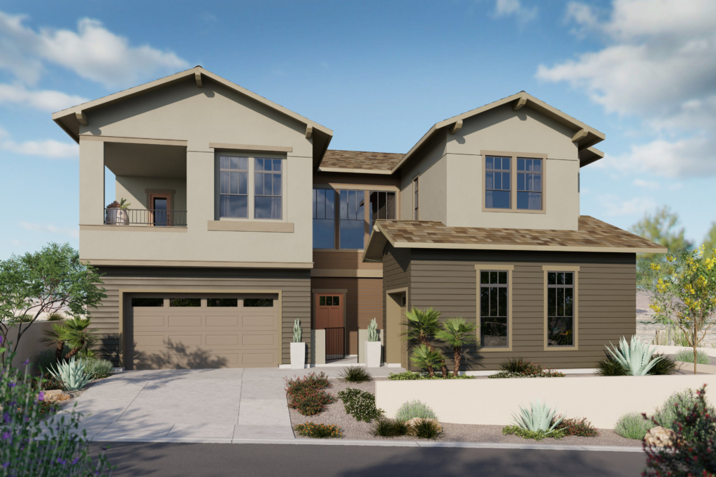 Front Elevation A of Juniper Model at Arcadia by SHAWOOD