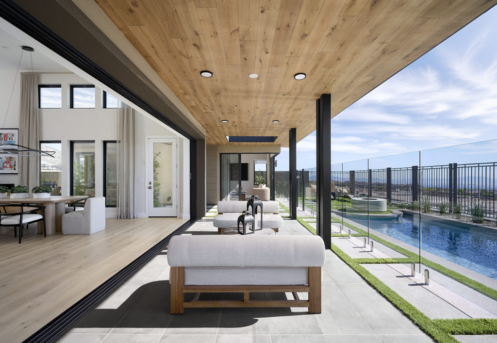 Outdoor Space of Plan 2 at Carlisle Ridge at Tri Pointe Homes