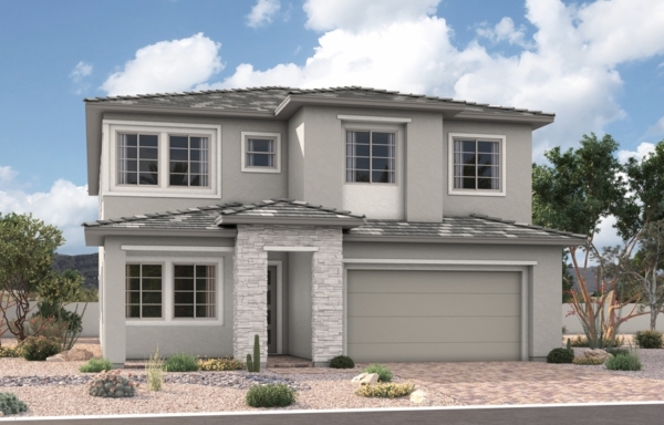 Front Elevation A of Teton Model at Primrose Park by Richmond American Homes