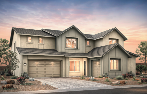 Front Elevation A of Vittoria Floorplan at Brantley by Pulte Homes