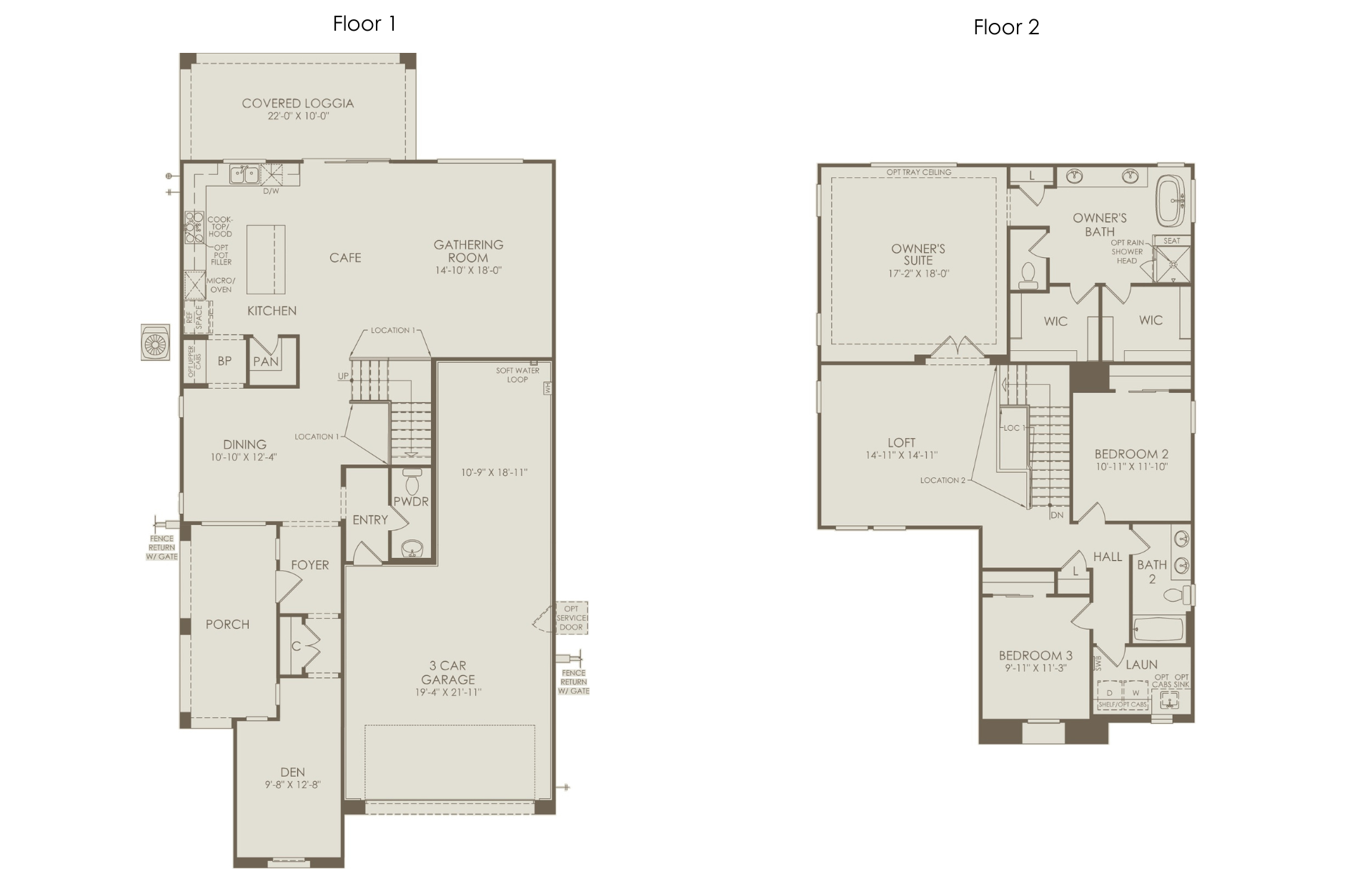 Palermo Floorplan at Brantley by Pulte Homes