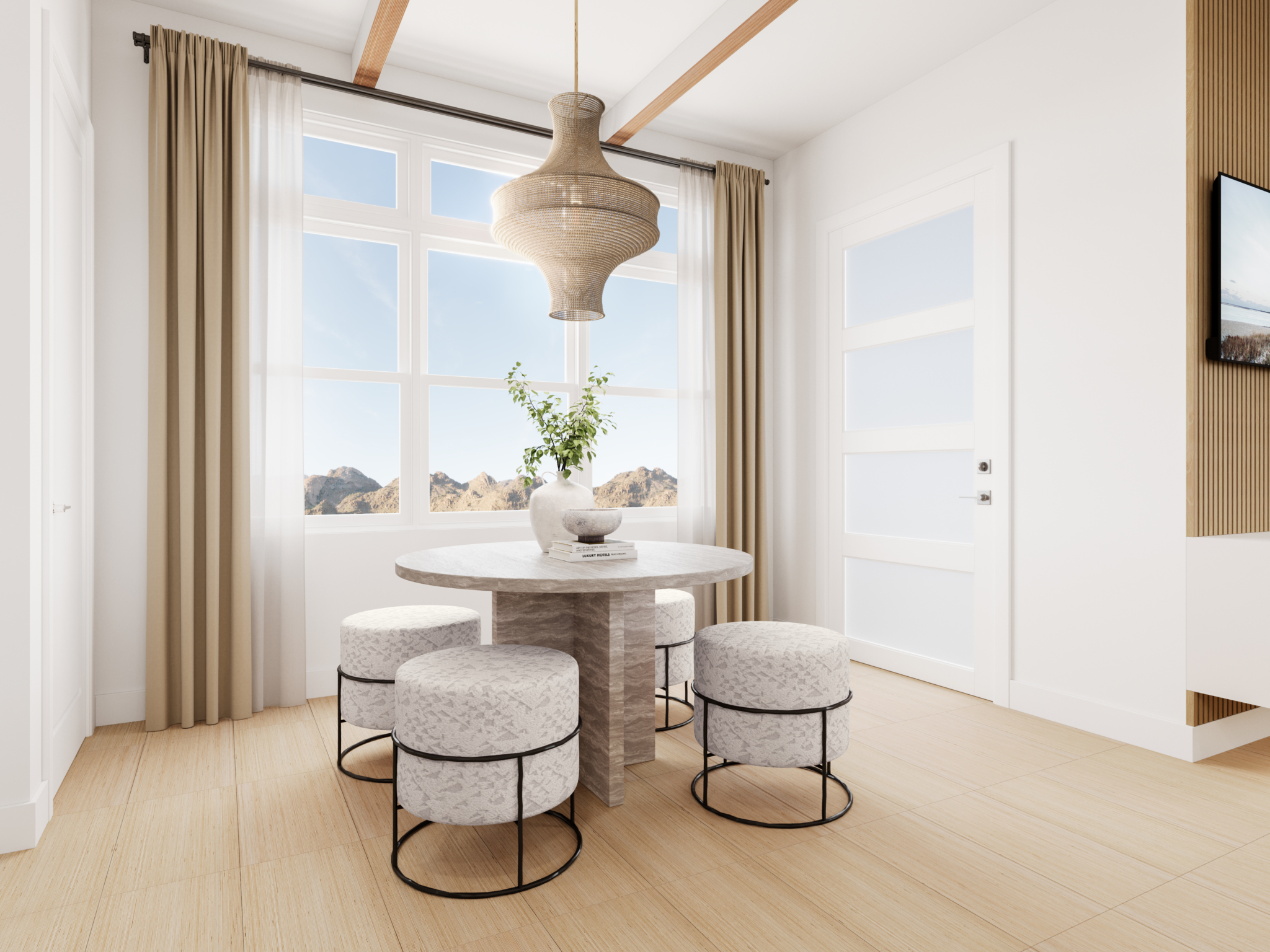 Dining Room of Liten Floorplan at The Loughton by Toll Brothers
