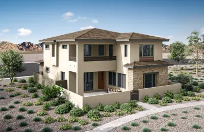 Front Elevation A of Plan 2 at Aberdeen - Collection II by Tri Pointe Homes