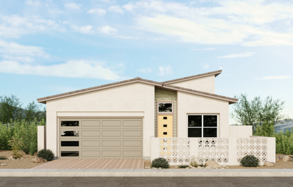 Front Elevation B of Mojito Model at Esplanade by Taylor Morrison